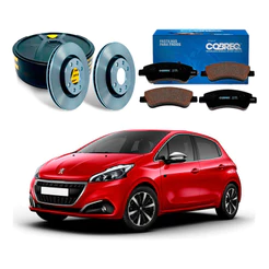 Kit Disco Pastilha Freio Dianteiro 208 1.2 2016 A 2020