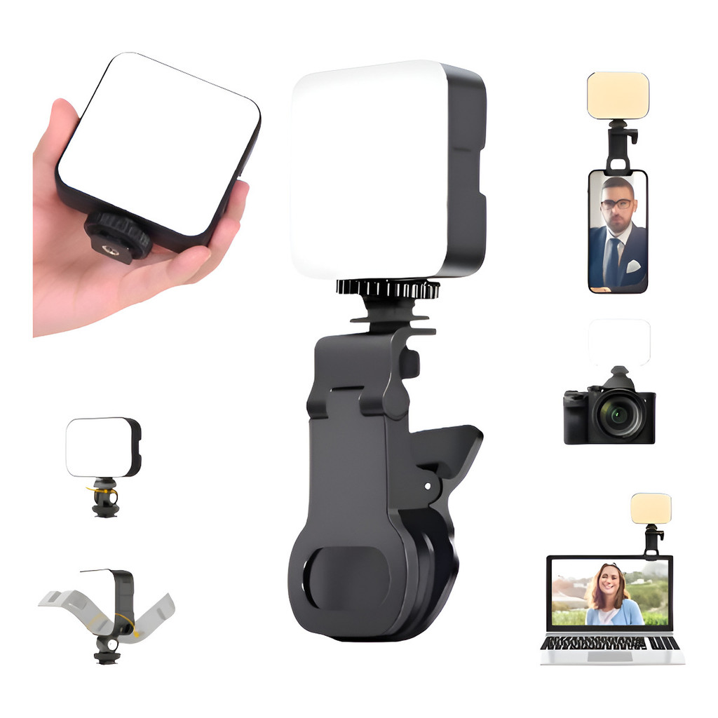 Ring Light Celular Flash Self Luz Para Celular Self E Videos