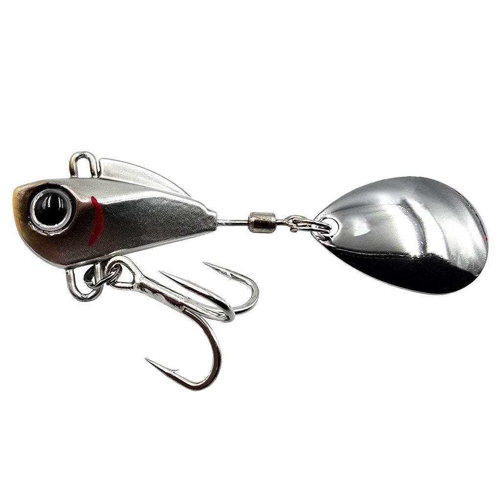 Isca Artificial Little Spin Colher Redonda Grande 3cm 16g Cromada - Yara Cor 55 em Oferta na Shopee