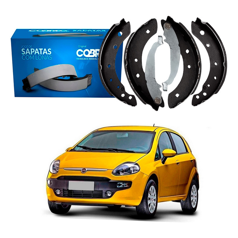 Sapata De Freio Punto 1.4 1.6 2013 A 2017 em Oferta na Shopee