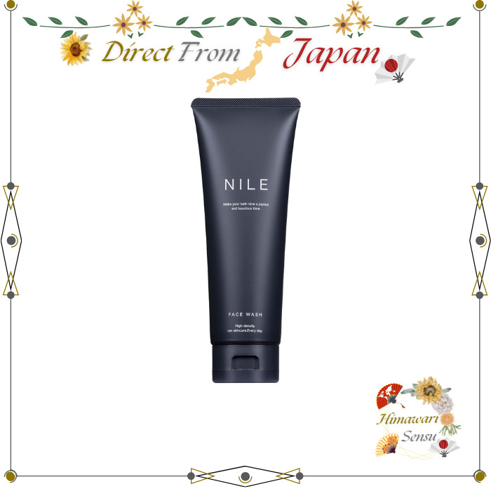 NILE Intensive Foam Facial Cleansing Cream Soap for Men and Women Bergamot Scent【 Direct from Japan 】