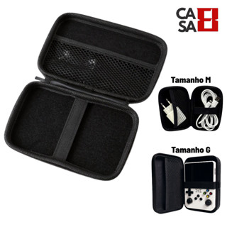 Case Estojo Organizador De Couro Sintético Case P/Organizar Acessórios Pendrive/Fone/acessórios em Oferta na Shopee