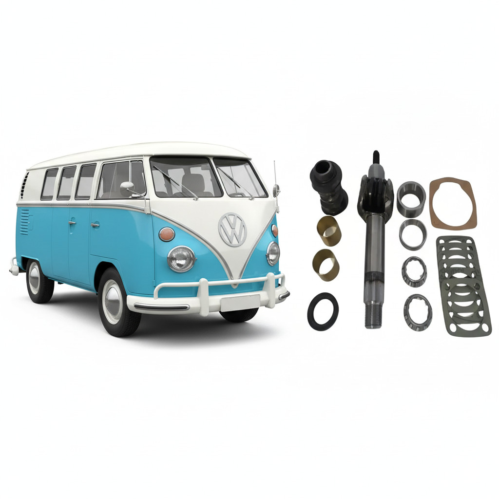 Kit Reparo Caixa de Direção Volkswagen Kombi - Rolamentos Buchas e Retentores