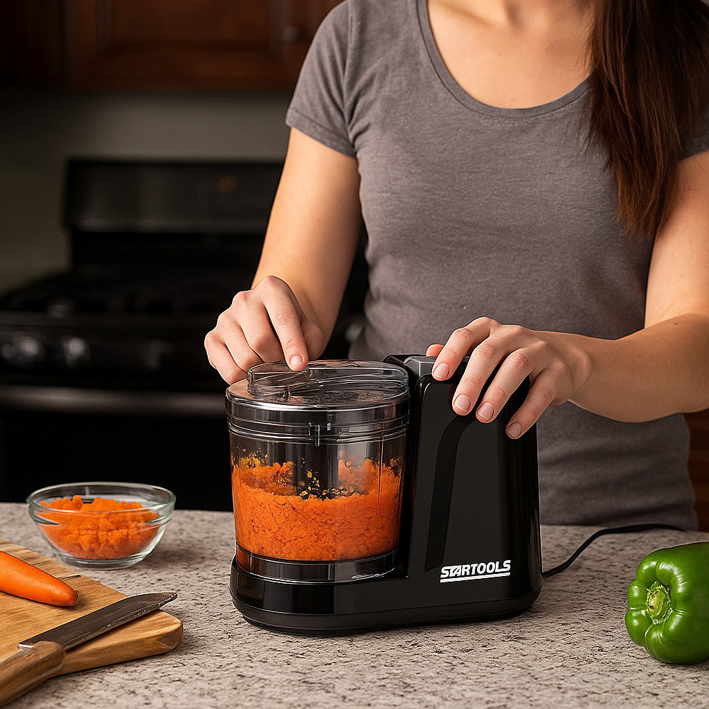 Mini Processador Alimentos Triturador Elétrico 220V 127V Picador 350ml Portátil Corte Rápido Tempero