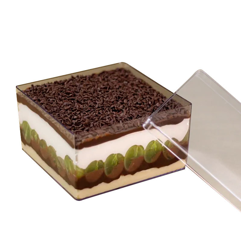 Pote para Bolo Cake Box Quadrado com Tampa 15x8x15cm 1,5L em Oferta na Shopee