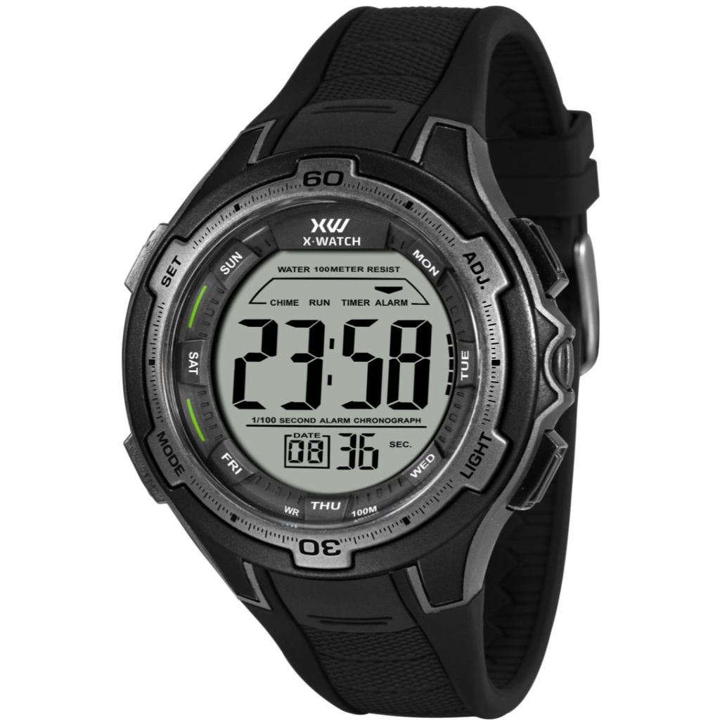 RELÓGIO X-WATCH MASCULINO DIGITAL PRETO XMPPD738 BXPX