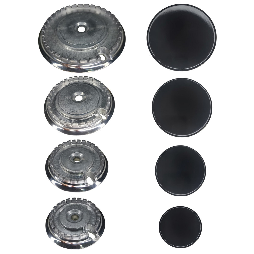 Kit 4 Bocas 1 Gigante 1 grande 1 Media 1 pequena Fogão Itatiaia Dream em Oferta na Shopee