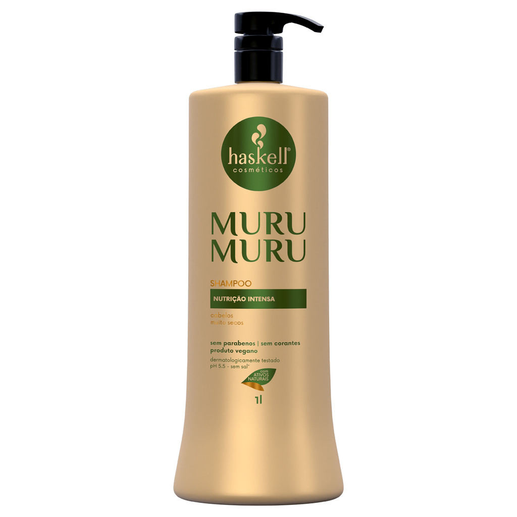 Shampoo Murumuru Litro Haskell em Oferta na Shopee