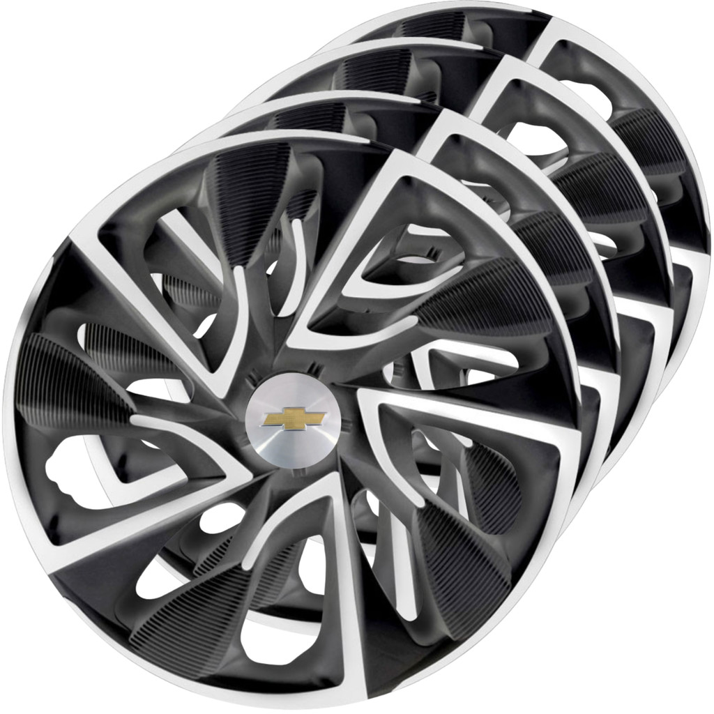 Jogo De 4 Calotas DS4 Aro 15 Chevrolet Onix Spin