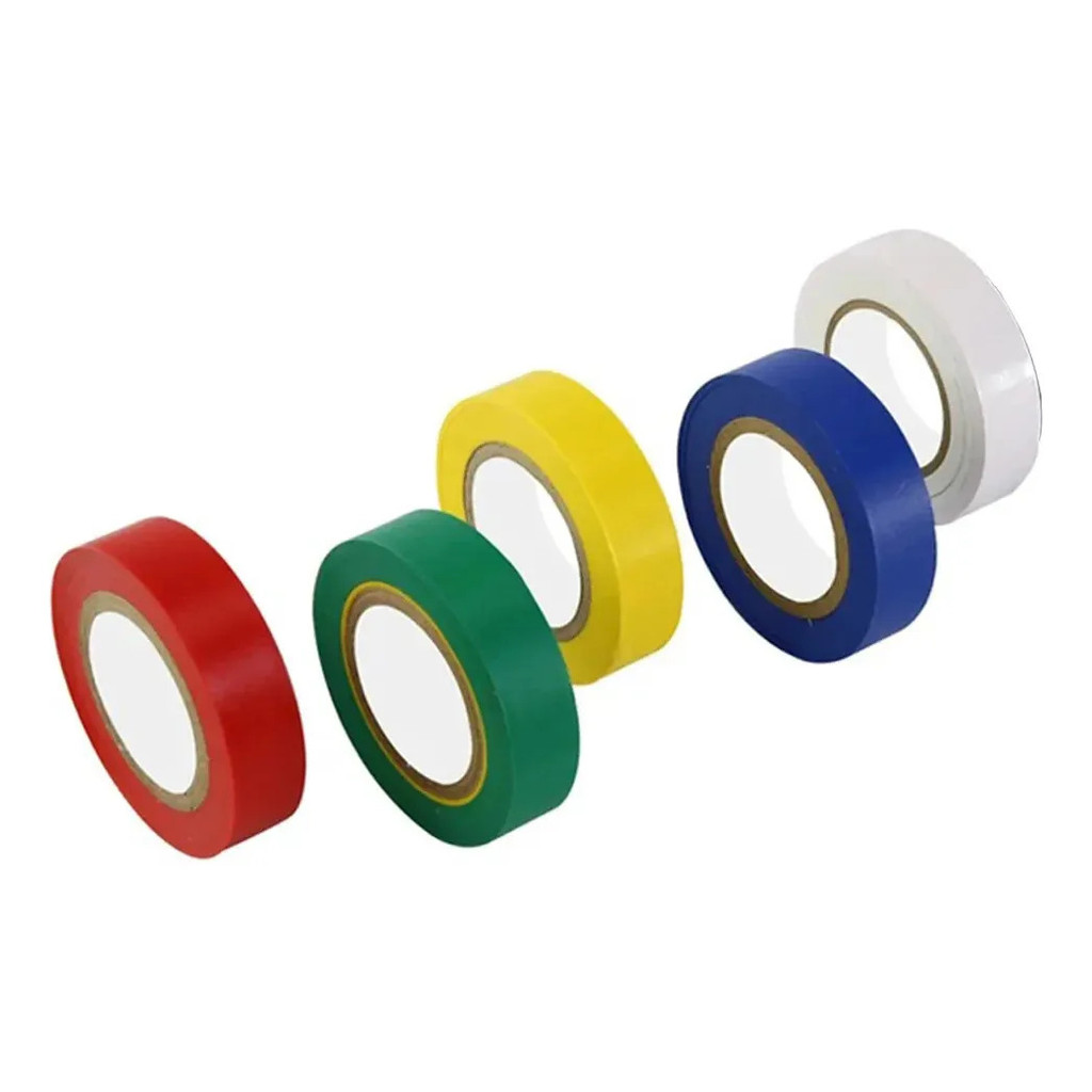 Fita Isolante Pvc Antichama 5m Elétrica Coloridas