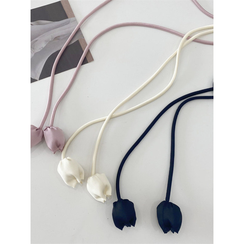 cinto feminino cinto feminino largo Coreano coreano flor cinto feminino vestido casaco de cintura estreita ins estilo si