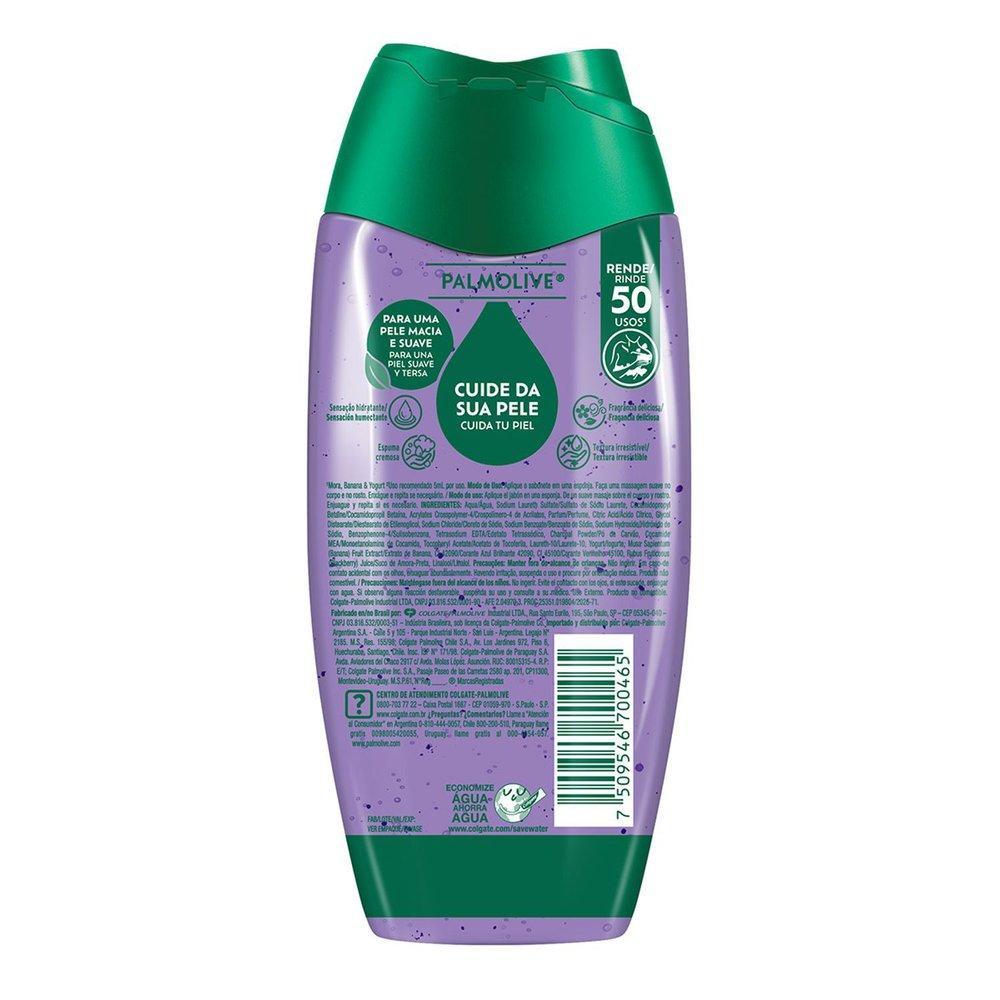 Kit Sabonete Líquido Palmolive Smoothie Frutas Vermelhas Banana e Iogurte 250ml + Esfoliante Amêndoa 250ml — imagem 2 de 2