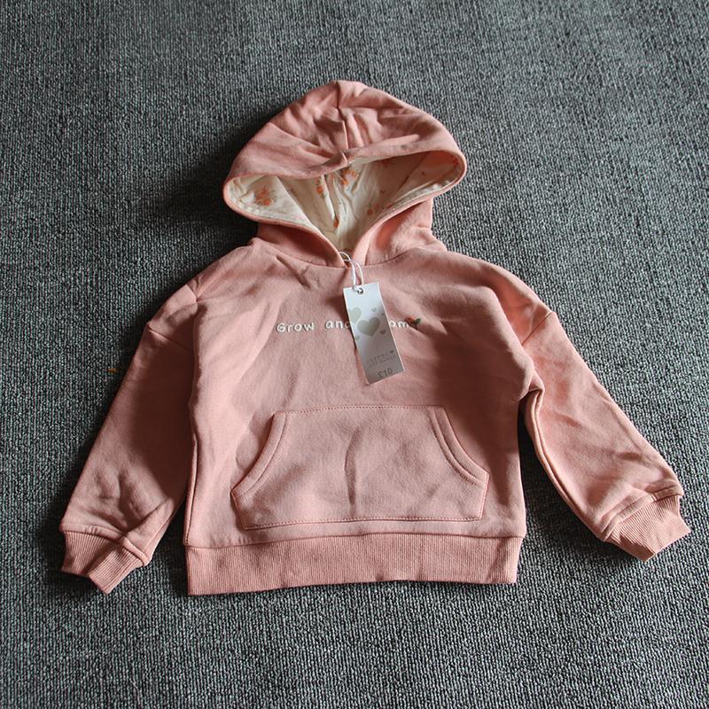 Comércio exterior crianças moletom com capuz meninas pulôver de manga comprida crianças Hoodie primavera outono esportes