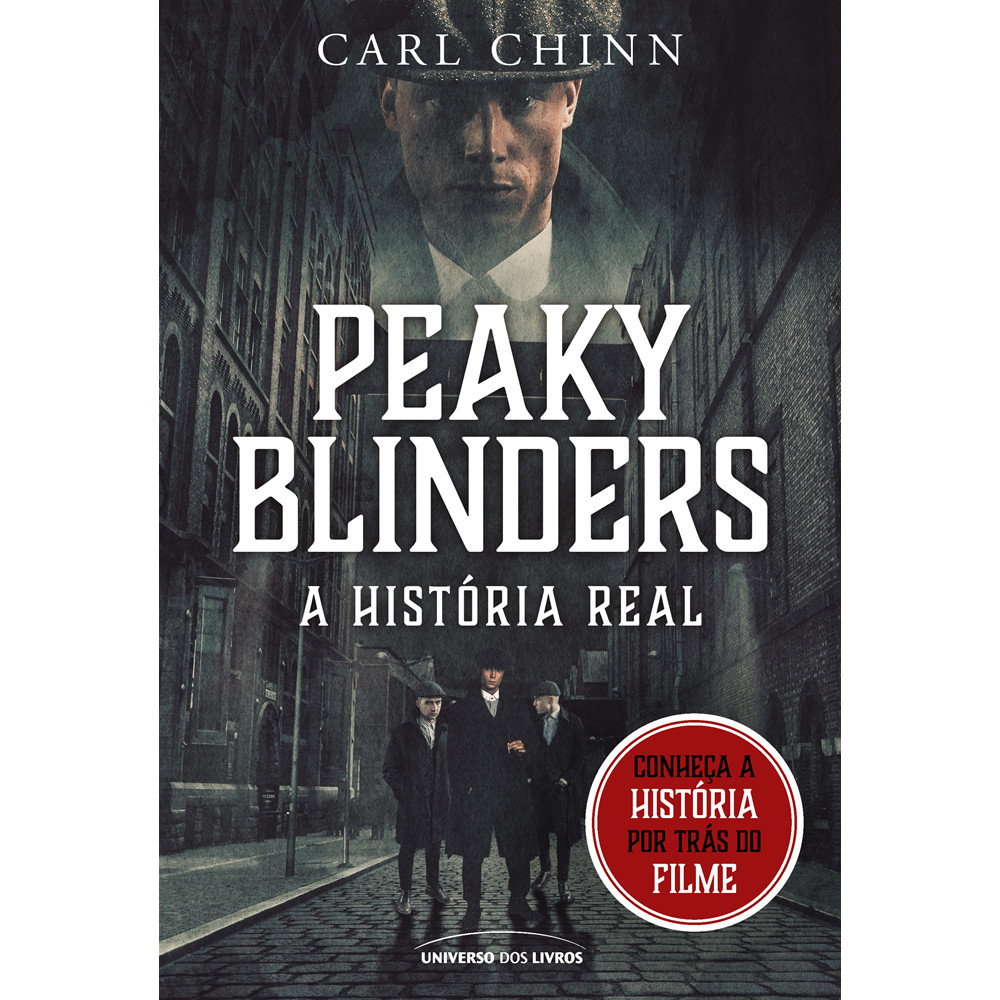 Capa do livro Livro - Peaky Blinders - Novo - Editora Universo dos Livros -