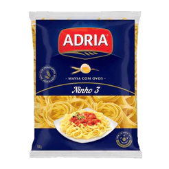 Adria massa c/ ovos ninho 3 500g