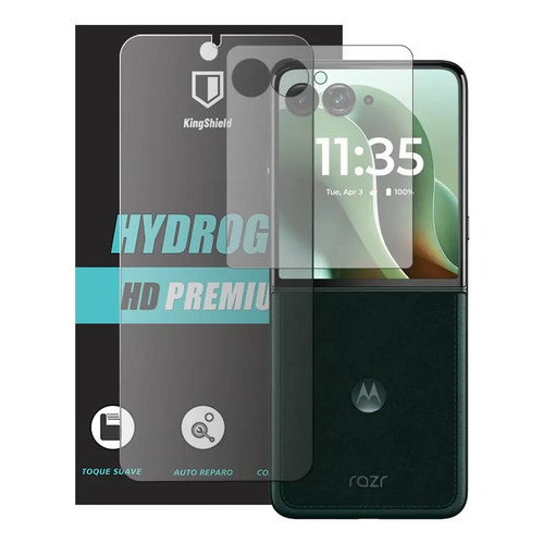 Película Motorola Razr 60 Ultra Kingshield HD Premium Fosca Tela Visor 7 Polegad
