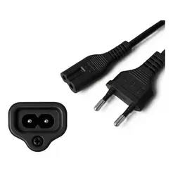 Cabo de Energia Tipo 8 Bipolar para Impressora/Notebook 1,5m