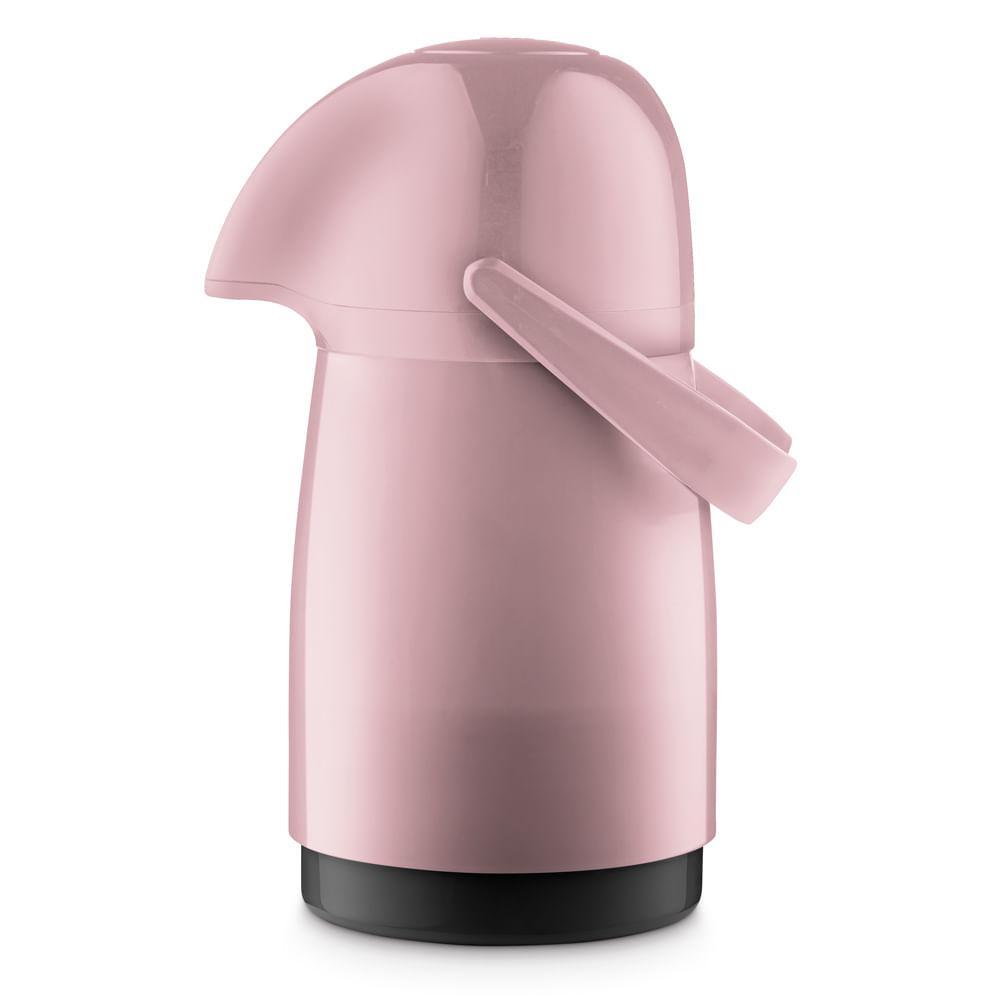 Garrafa Térmica Plástica Expressar Rosa 500ml Termic Sanremo