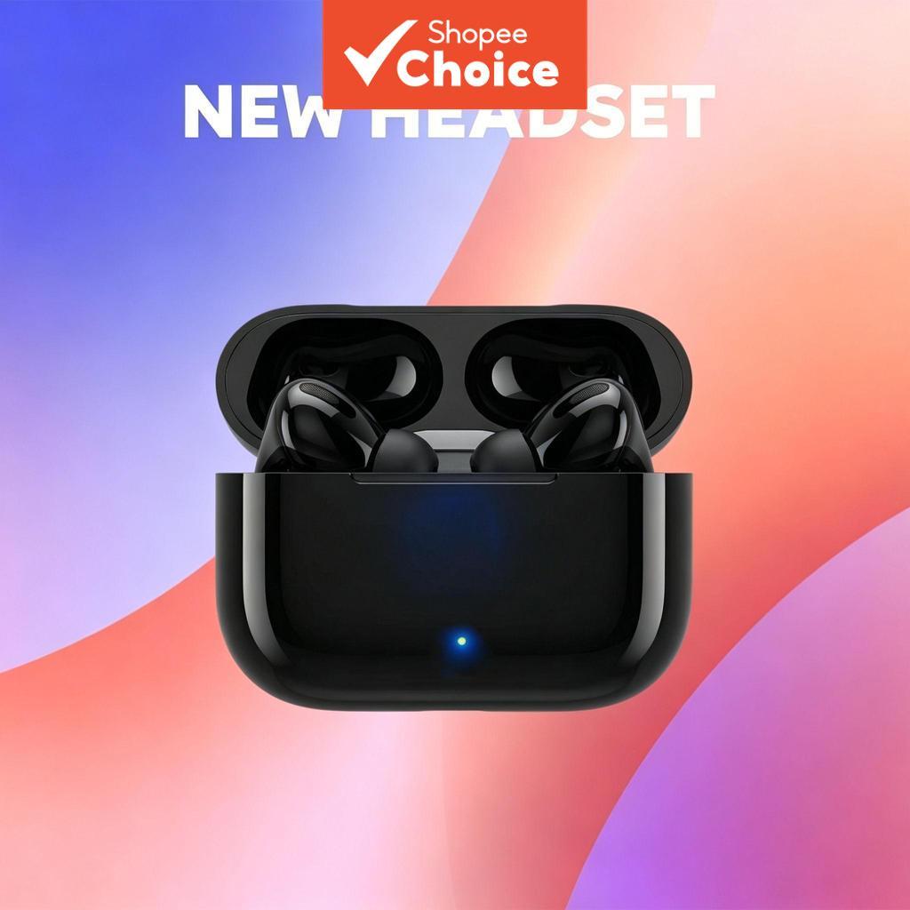 ANC Fones De Ouvido Sem Fio Mini Bluetooth 5.3 TWS Com Cancelamento De Ruído HiFi Estéreo Intra Auricular HD Chamada Par