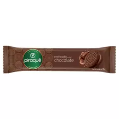Biscoito Piraquê Chocolate Recheado 76g