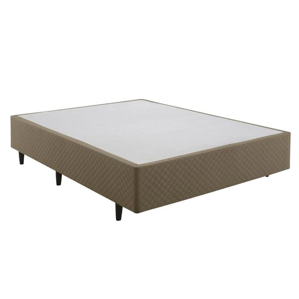 Base Cama Box Viúva Herval Hórus 39x128x188 cm, Bege