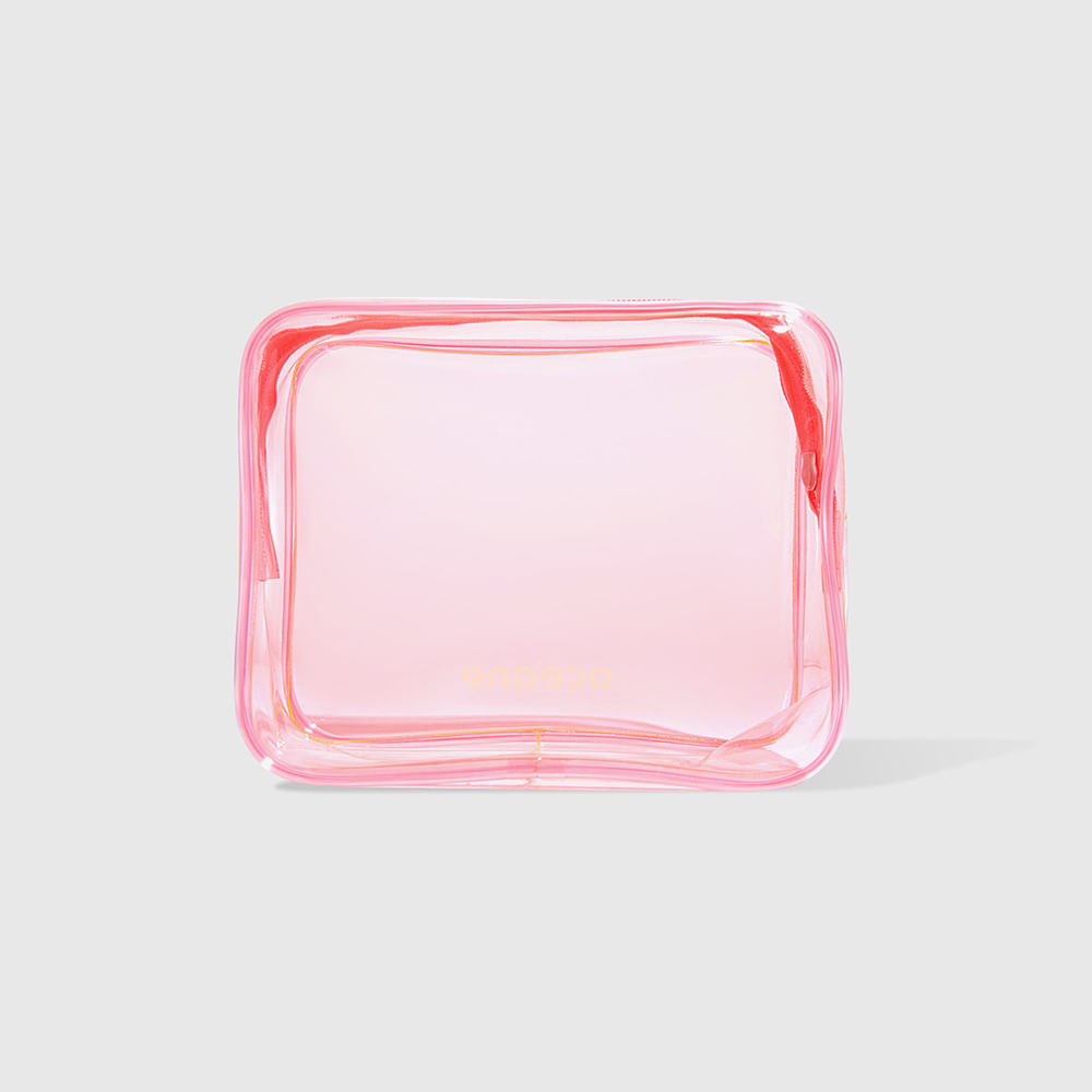 Mini Nécessaire Clear Pink Rosa