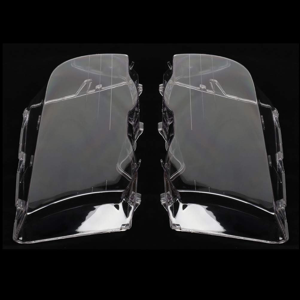 Aintier Farol De Carro Faróis Tampa De Vidro Lente De Luz De Cabeça Transparente Substituição De Automóveis Adequada Par