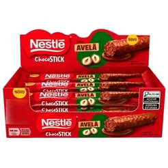 Chocolate Baton Choco Stick Avelã Nestlé Com 12 Unidades De 26g