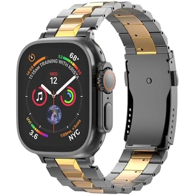 Pulseira De Titânio VeveXiao Premium Compatível Com Apple Watch Band 49mm 46mm 4