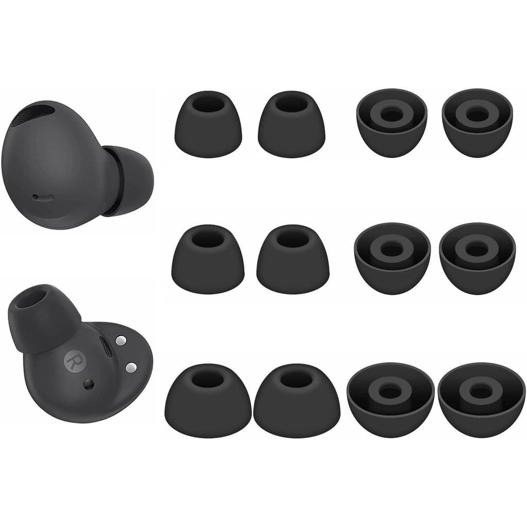 Ponteiras de Substituição para Galaxy Buds Pro 2, Ponteiras de Silicone para Gal