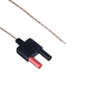 Sonda de Termopar Tipo K, Sonda de Termopar de Substituição Compatível com Multímetros de Pinça, Multímetro Fluke F17B+ 