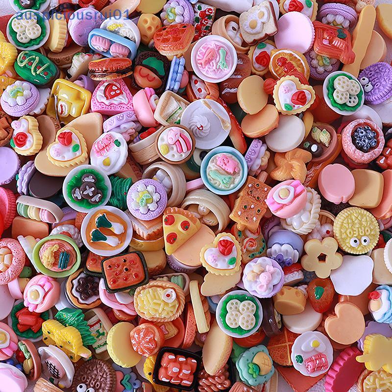 10 Pçs Casa De Bonecas Mini Comida Brinquedos Cozinha Decoração Acessórios Para Crianças Fingir Jogar Brinquedo Novo
