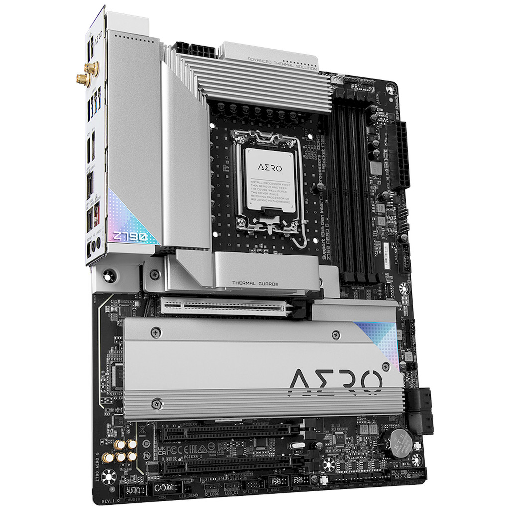 Placa Mãe Gigabyte Z790 AERO G WIFI, DDR5, Socket Intel LGA1700, ATX, Chipset Z7