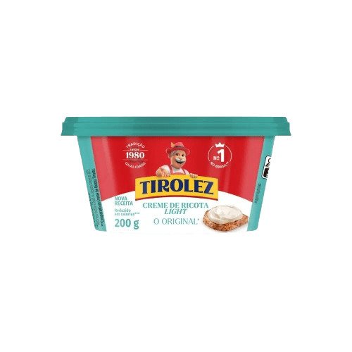 Tirolez Creme de ricota light 200g