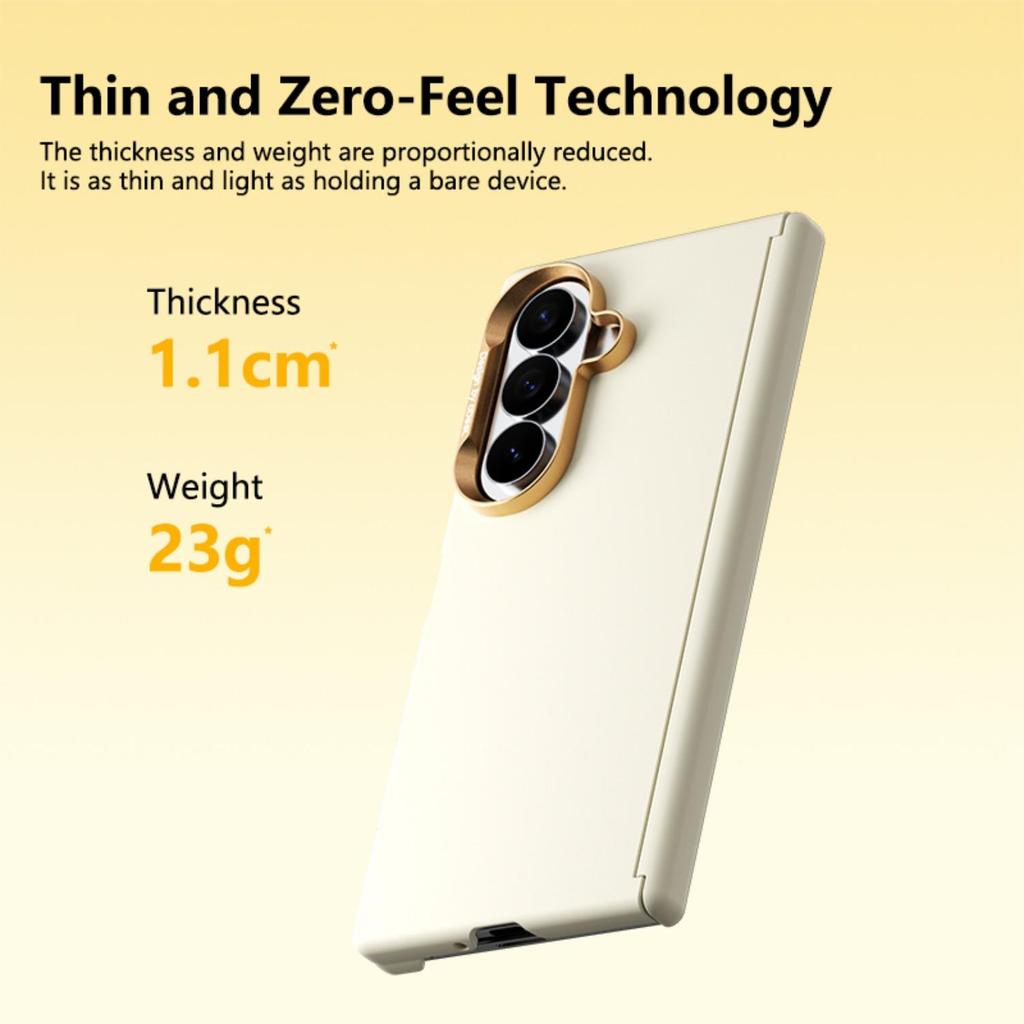 Capa Protetora Magnética De Carregamento Sem Fio Slim-Fit Para Samsung Galaxy Z