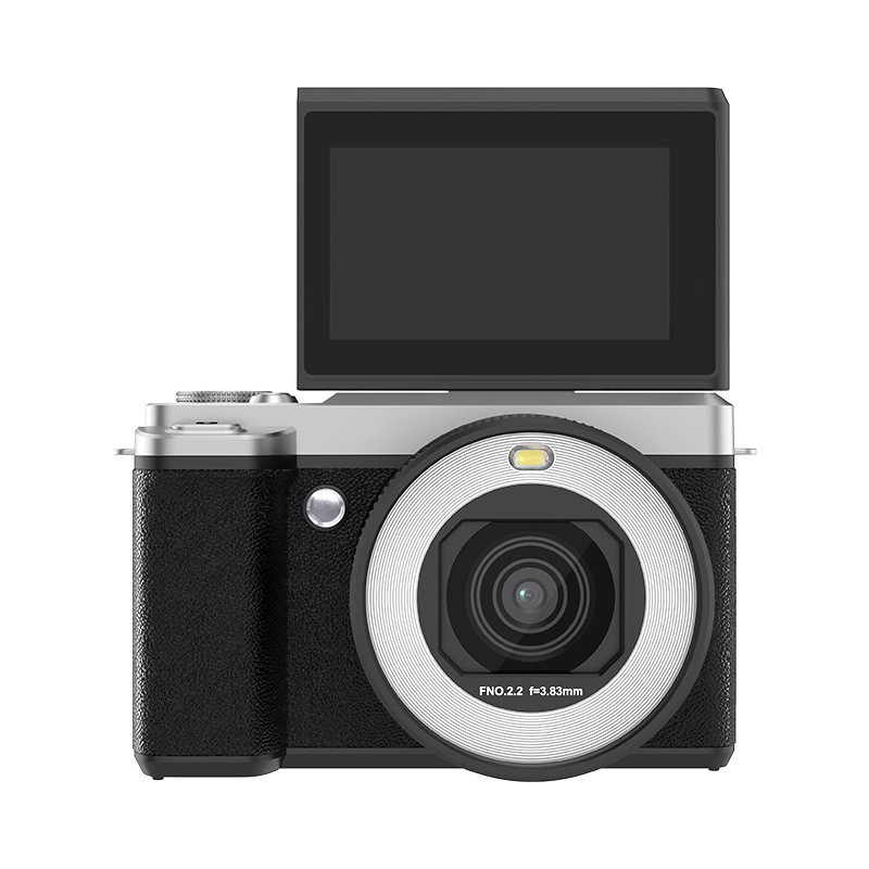 Novo produto 5K Flip Screen X7 câmera dupla com beleza câmera Digital Micro único estudante viagem portátil atacado