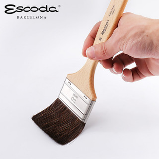 Caneta espanhola imperador Escoda aquarela pincel pintura escova placa escova crina arte 2132