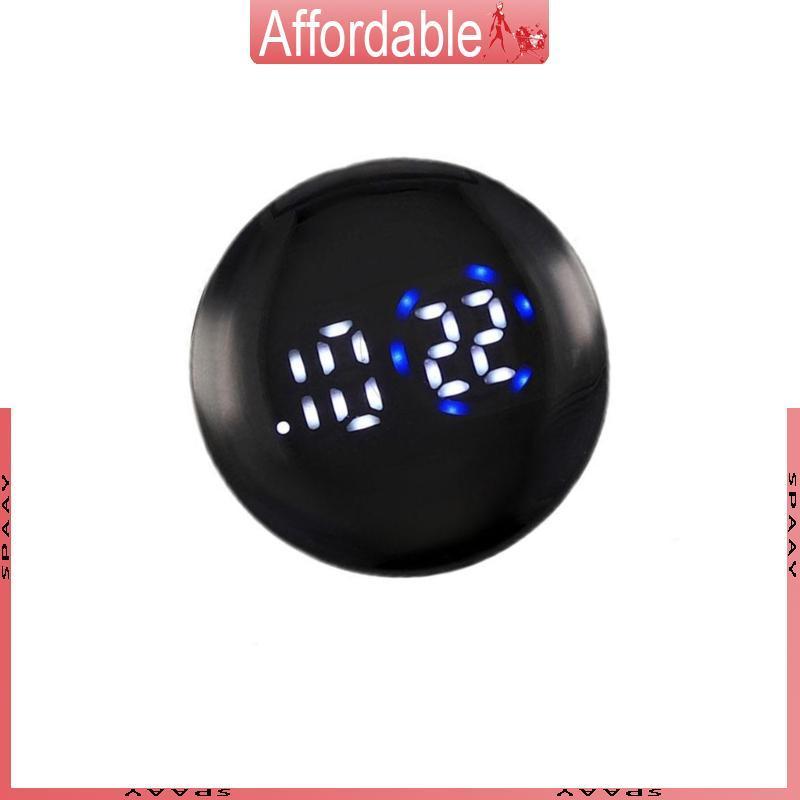 Luminoso Controle Toque Relógio Do Carro Ventilação Desligamento Automático Painel À Prova Dwaterproof Displa
