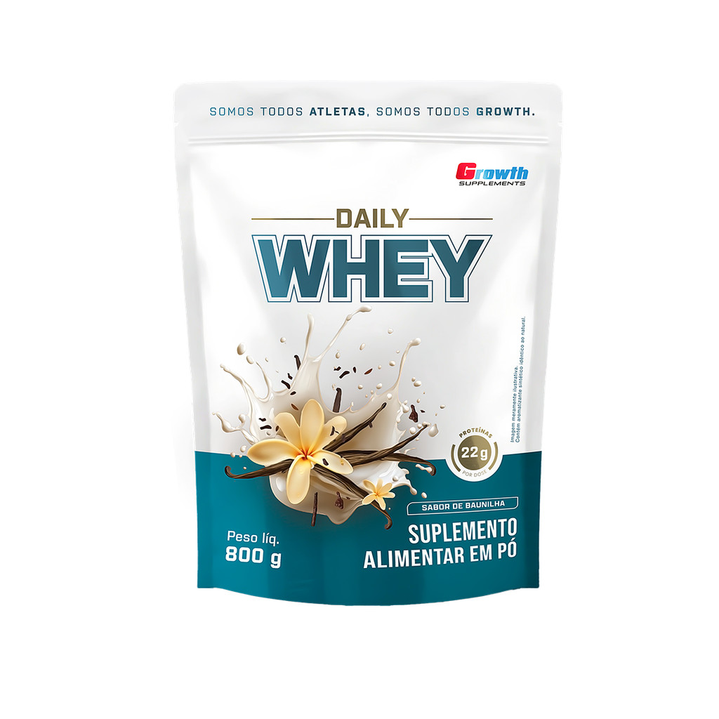 Daily Whey Protein 800g Growth Supplements