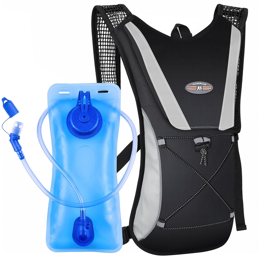 Mochila de Hidratação  2L com Reservatório de Água, Camelbag para Ciclismo, Bike e Trilhas
