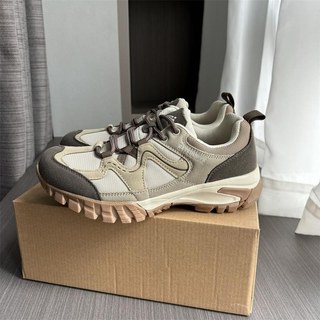 Americano único senhoras impermeável antiderrapante leve All-Match absorção de choque sapatos de caminhada ao ar livre f