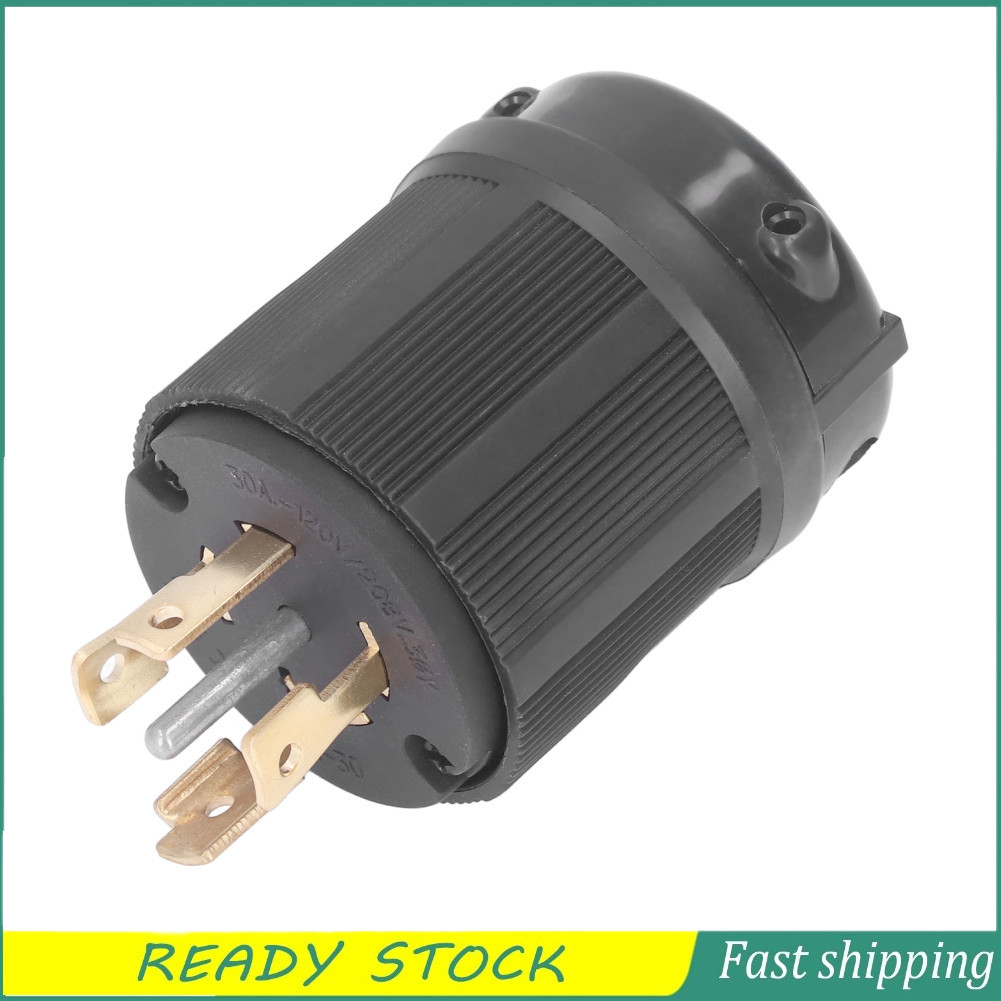 Plugue de travamento padrão dos EUA Adaptador de 5 furos NEMA L21-30 30A 120 208V para eletrodomésticos
