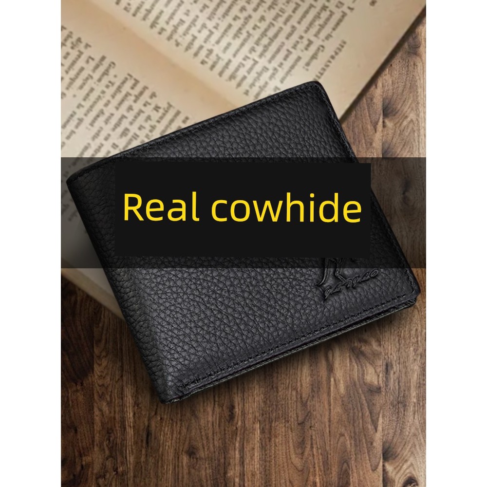 carteira masculina com ziper carteira masculina Carteira de couro genuíno masculina 2024 novo estilo carteira de couro g