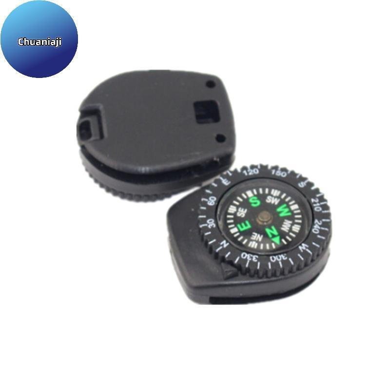 Bússola portátil e destacável, gadget para atividades ao ar livre como caminhadas, acampamentos e leitura de navegação B