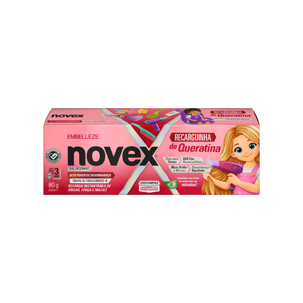 Máscara De Tratamento Novex Recarguinha de Queratina