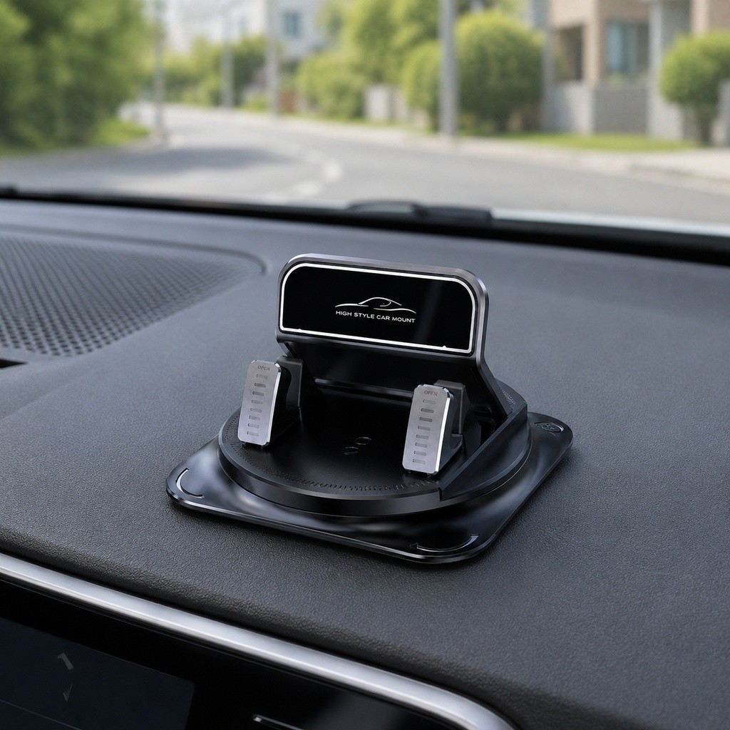 [layonora] Suporte Para Celular Painel Universal 360 ° De Navegação De Silicone Antiderrapante Montagem De Telefone De C