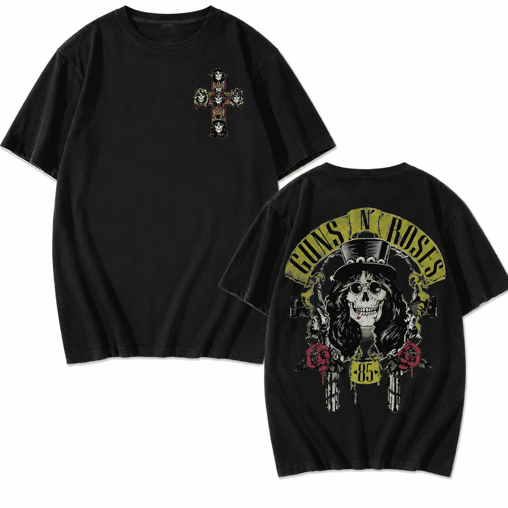 Camiseta Estampa Adulto/Infantil Lançamento Unissex Em Algodao Guns's Roses Rock Envio Imediato