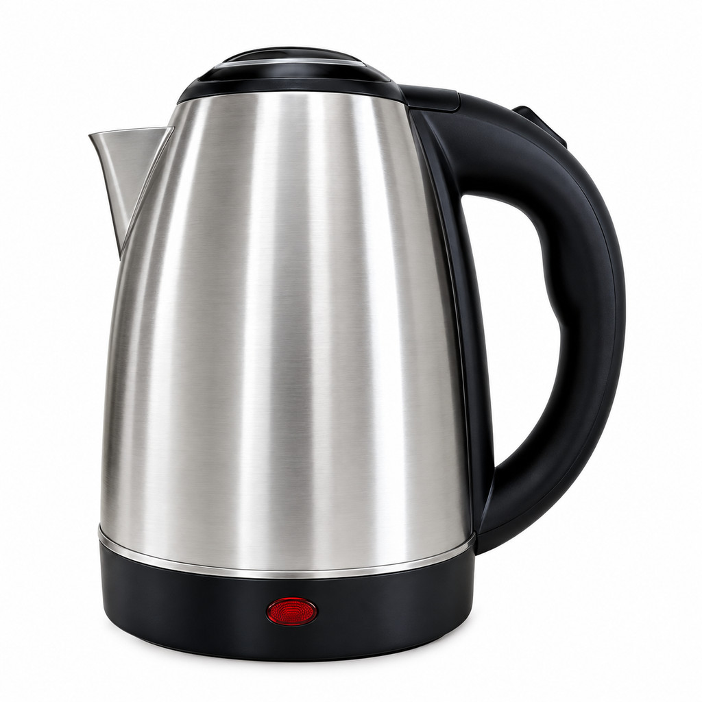 Chaleira Elétrica Inox 1,8L Tampa Bule Desligamento Automática Base Giratória Home Land
