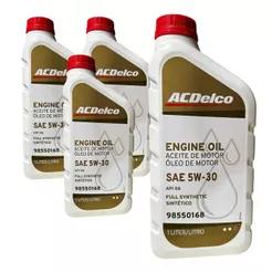 4l Oleo Sintetico Motor Sae 5w30 Api Sn Acdelco 98550168