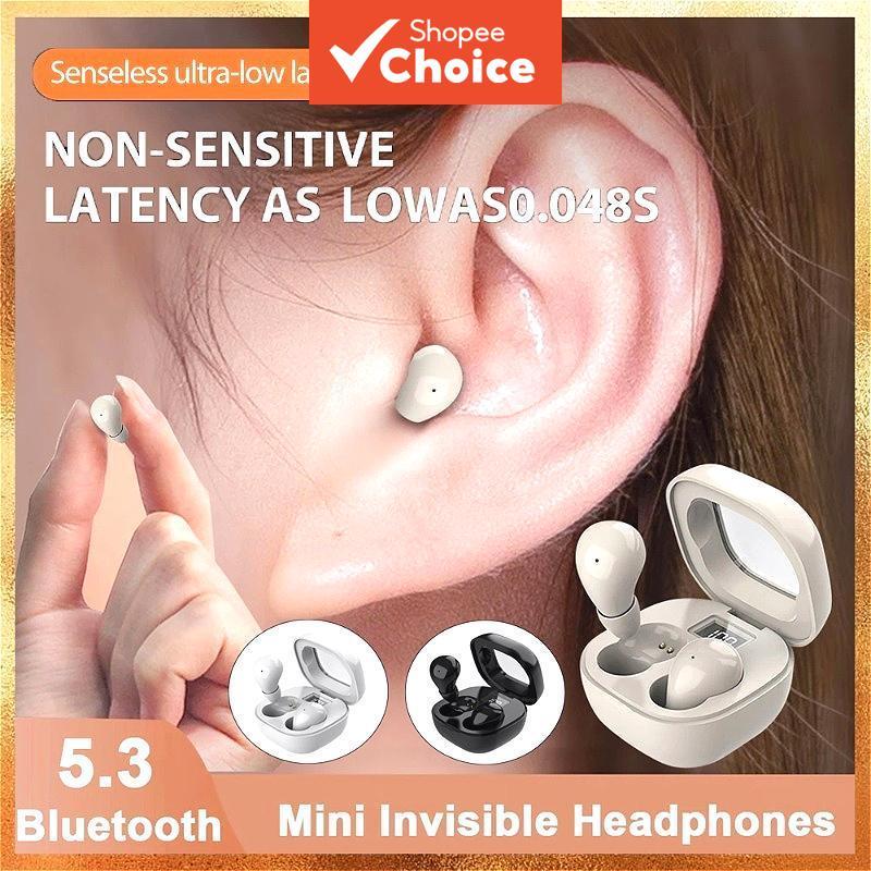 SK19 Fones De Ouvido Invisíveis Sono Sem Fio Bluetooth À Prova Dwireless Água Redução Ruído Alta Fidelidade Estéreo Espo
